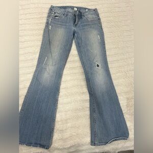 Silver Jeans Aiko Light Blue Flare Women's Jeans